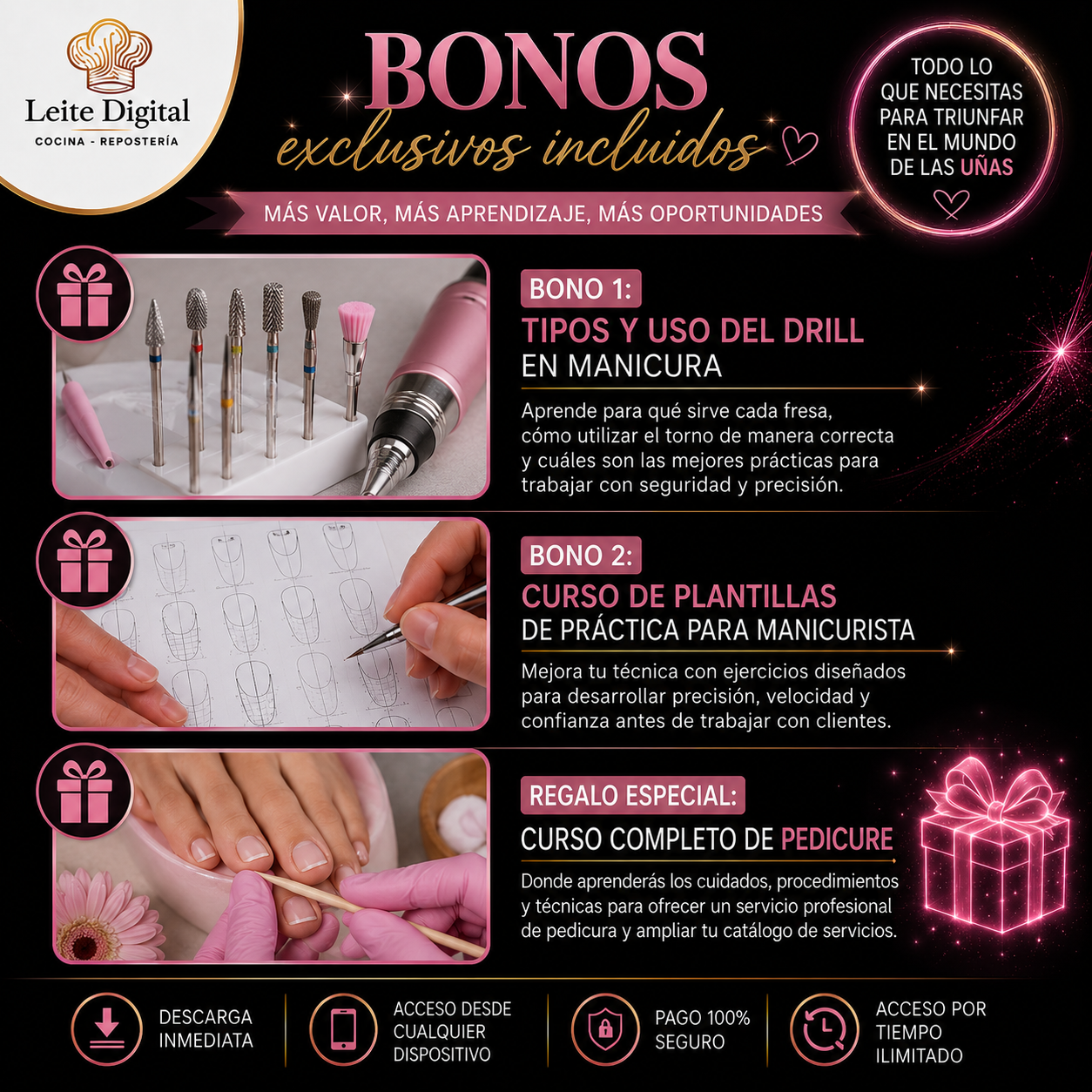 CURSOS DE UÑAS