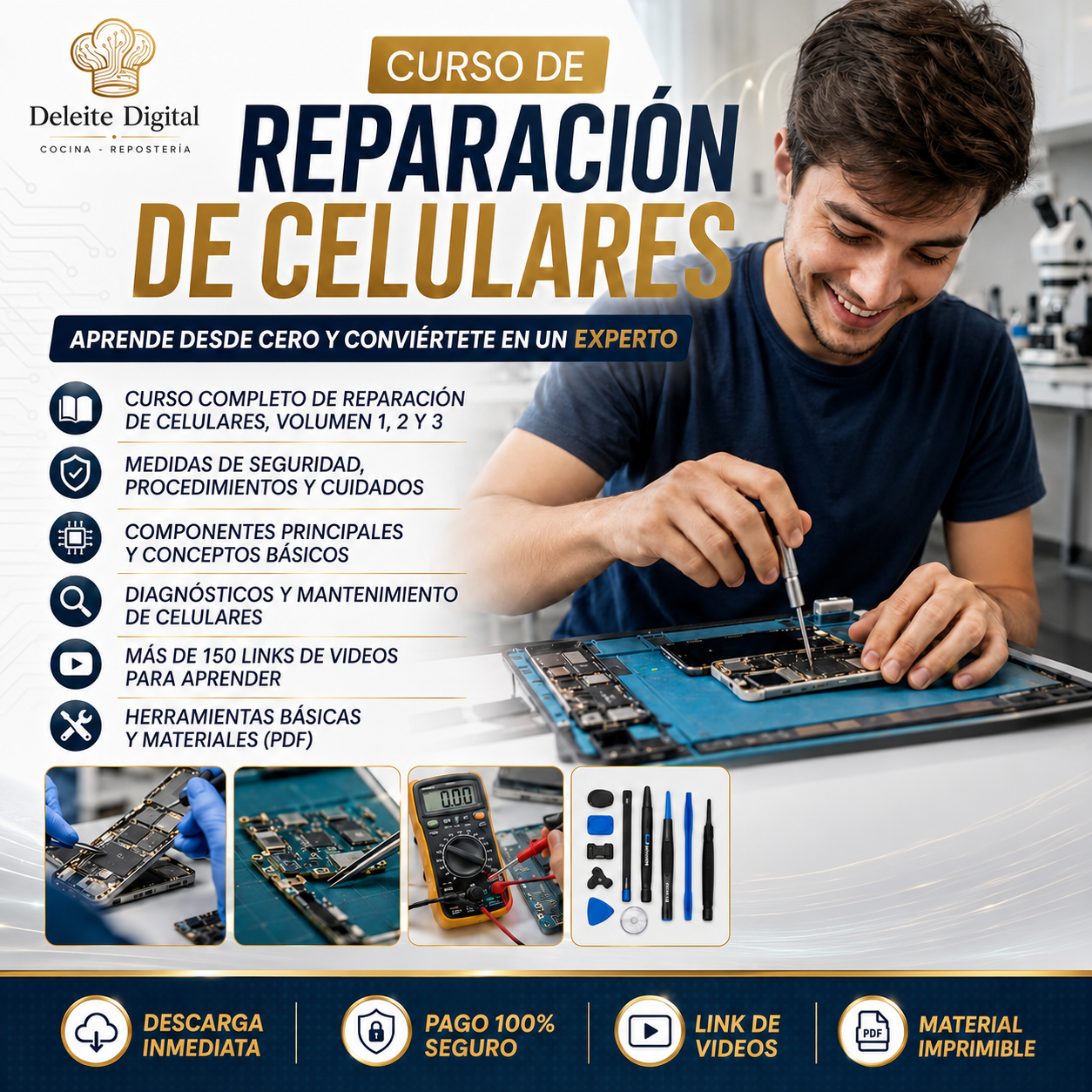 CURSO DE REPARACION DE CELULARES
