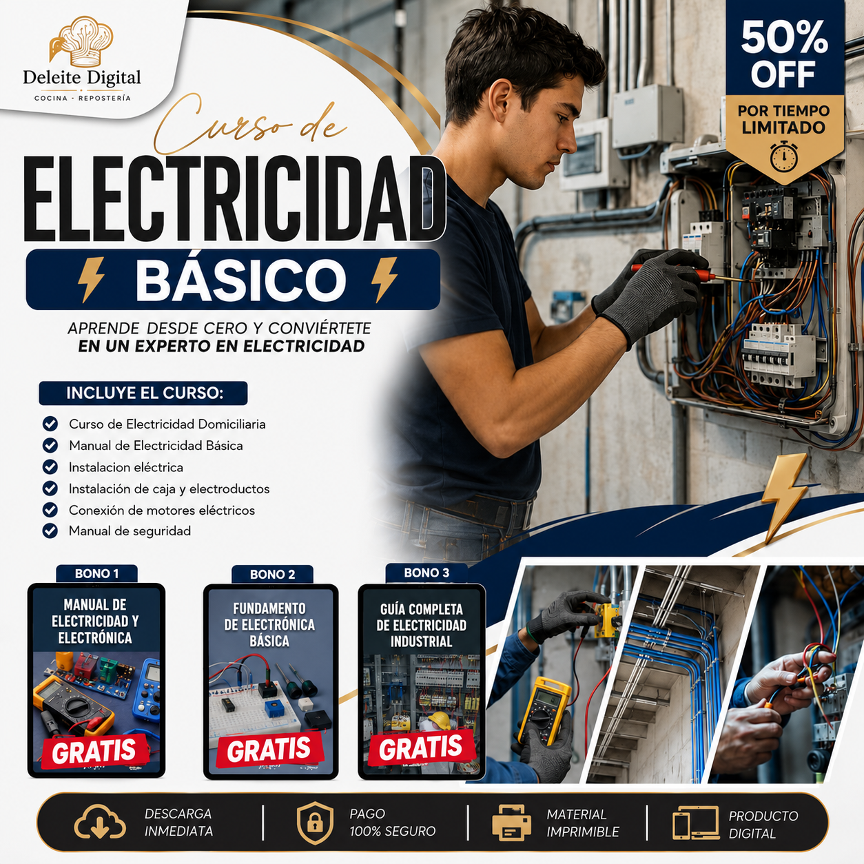 CURSO DE ELECTRICIDAD BÁSICA