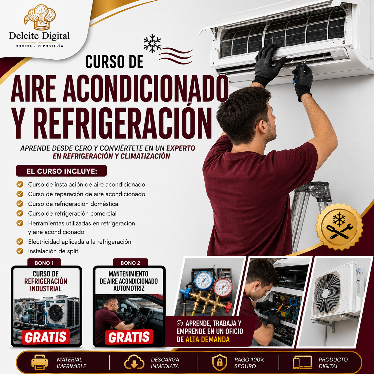 CURSO DE AIRE ACONDICIONADO