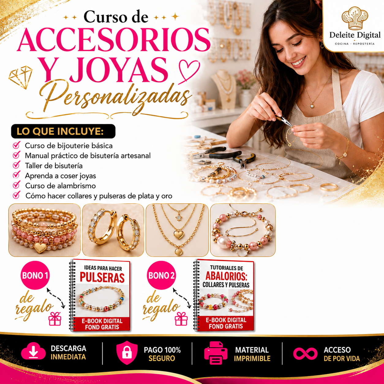 CURSO DE ACCESORIOS Y JOYAS