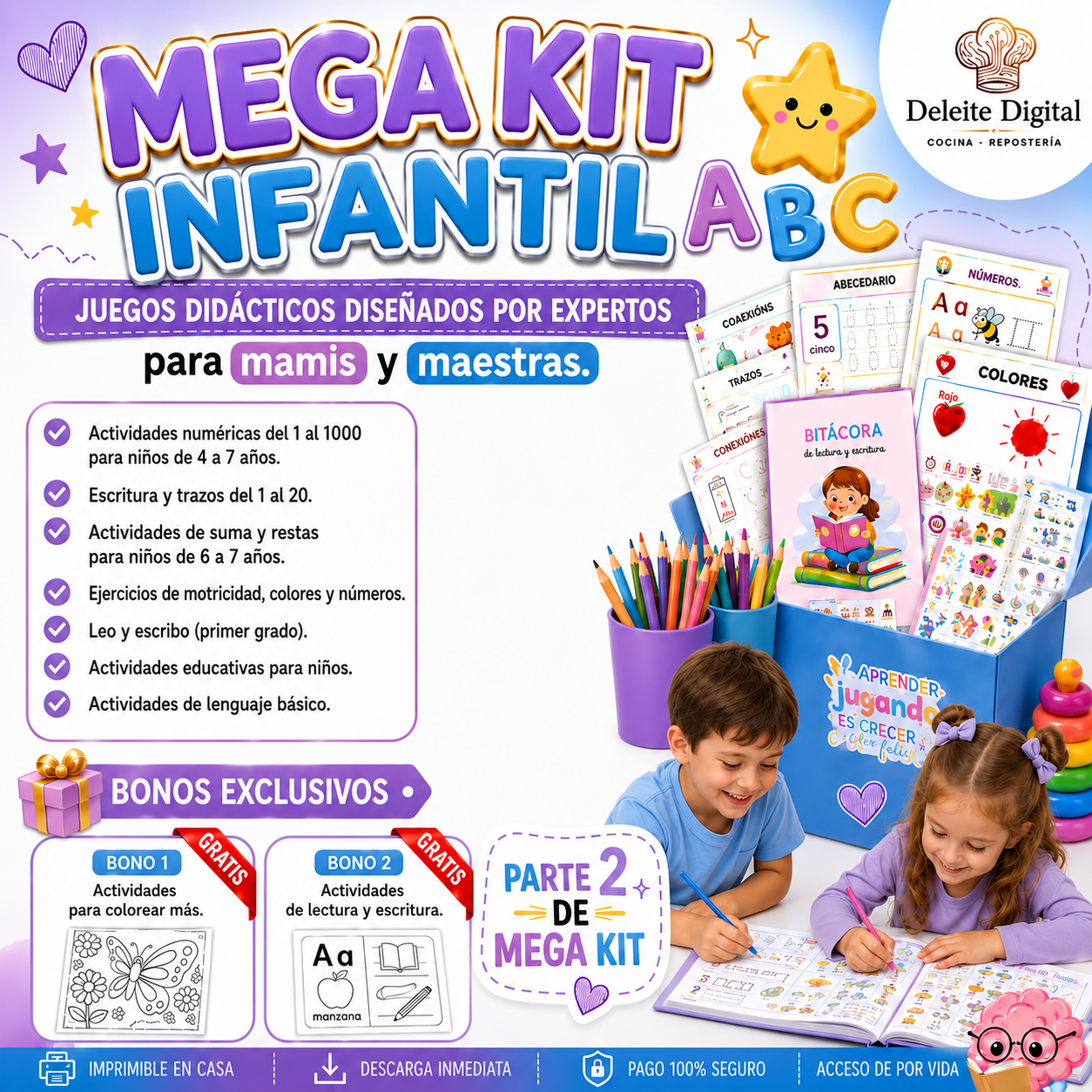 MEGA KIT INFANTIL P.2