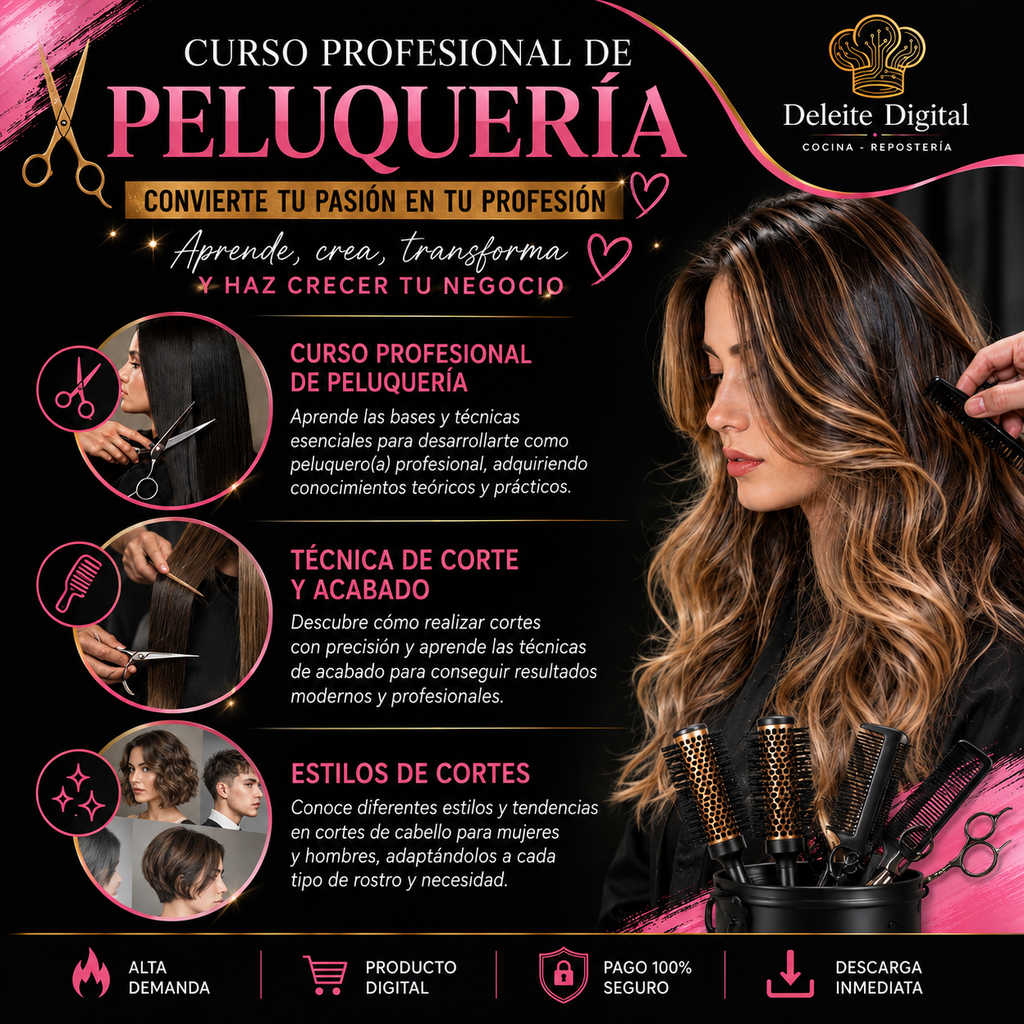 CURSO DE PELUQUERIA