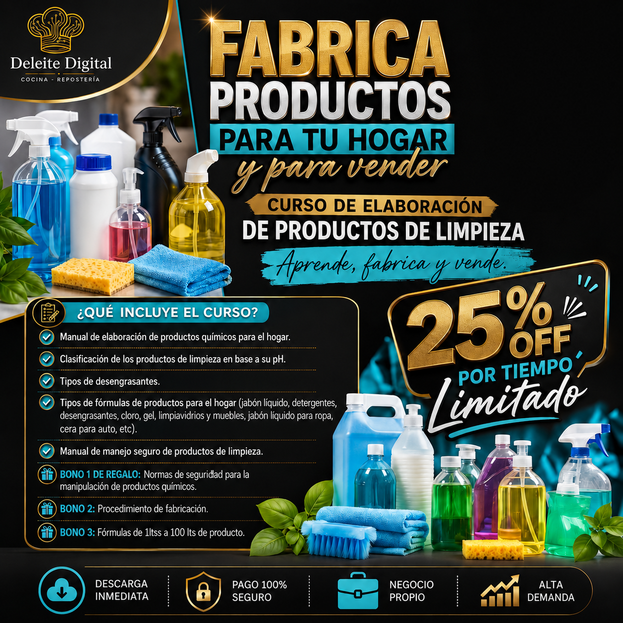 CURSO DE PRODUCTO.LIMPIEZA