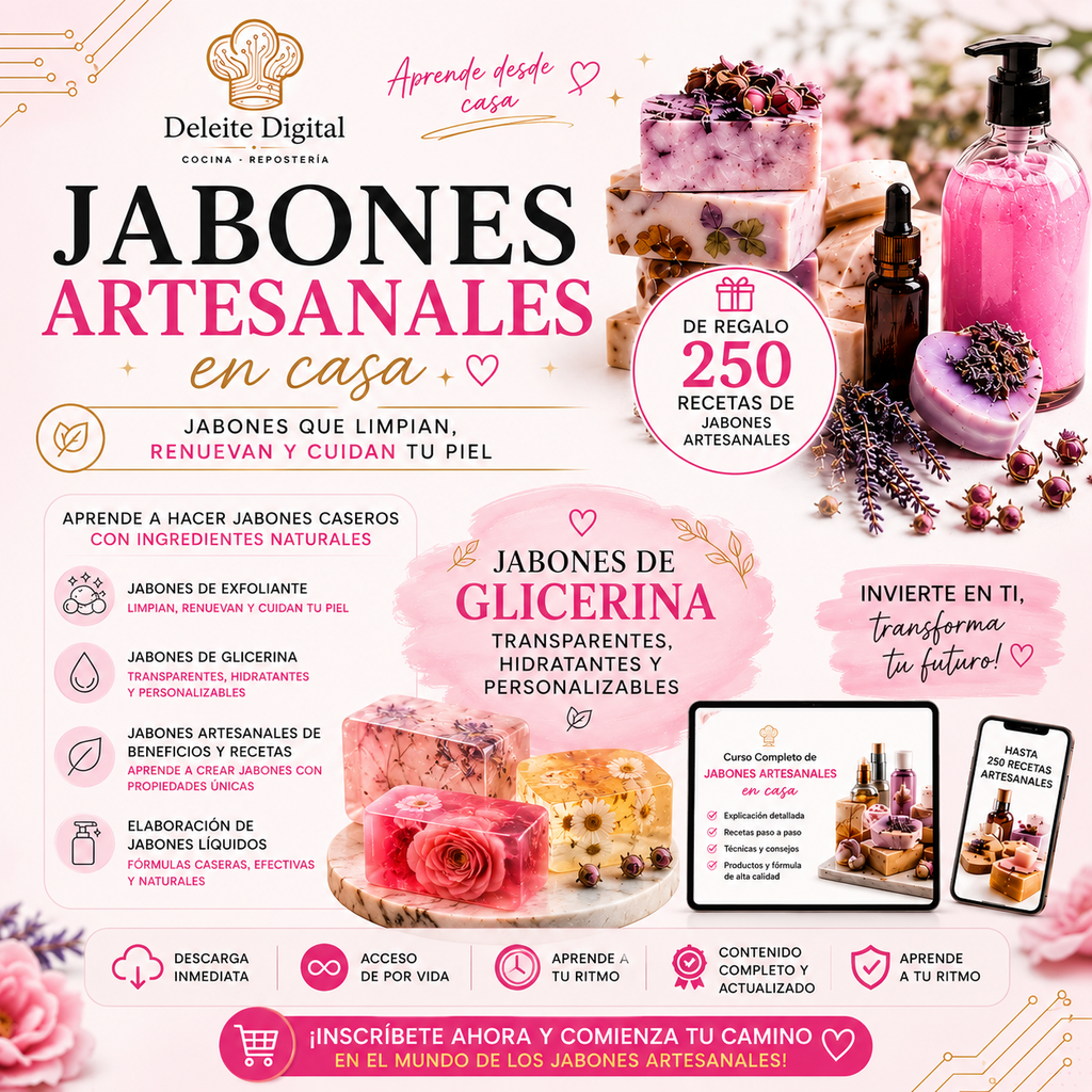 CURSO JABONES ARTESANALES