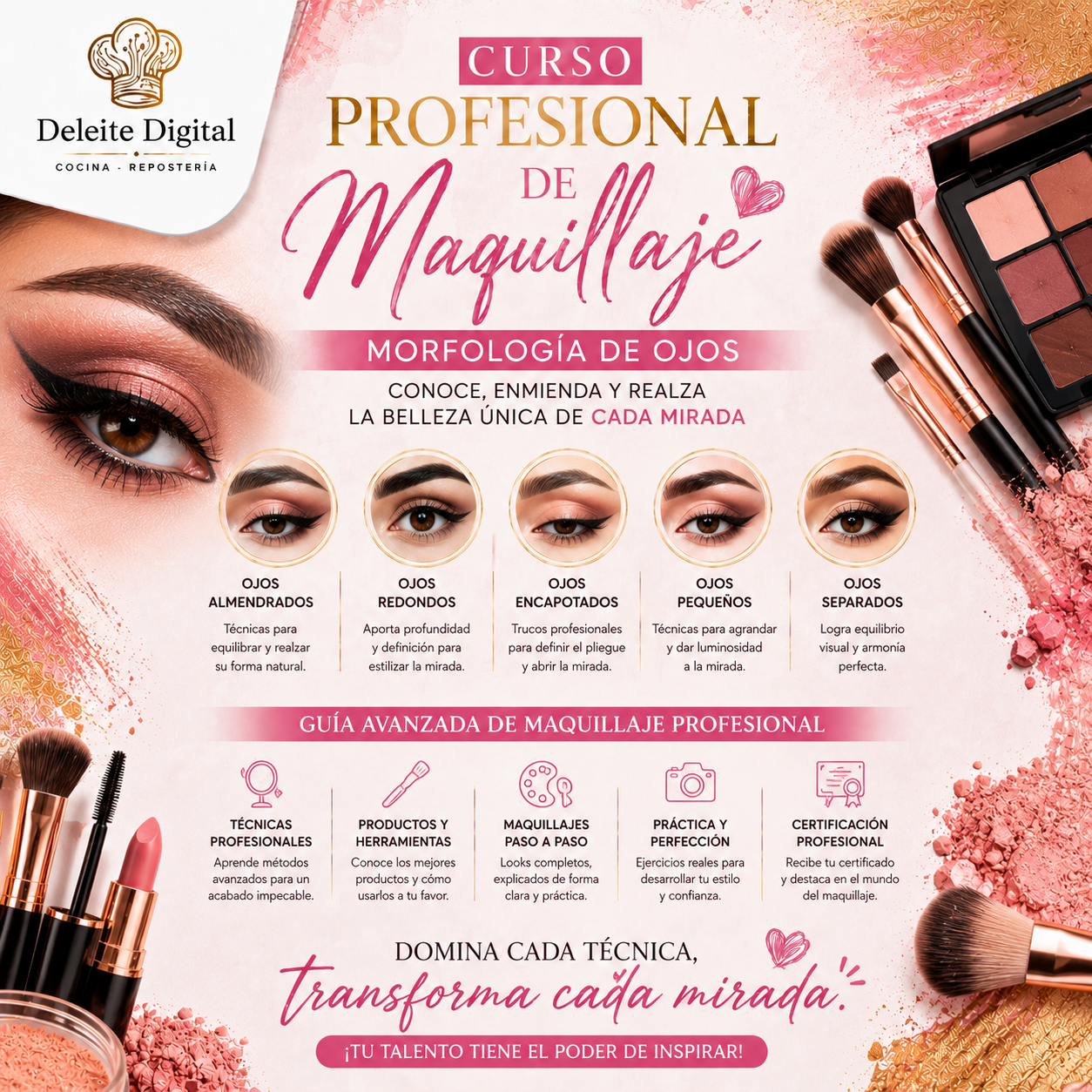 CURSO DE MAQUILLAJE