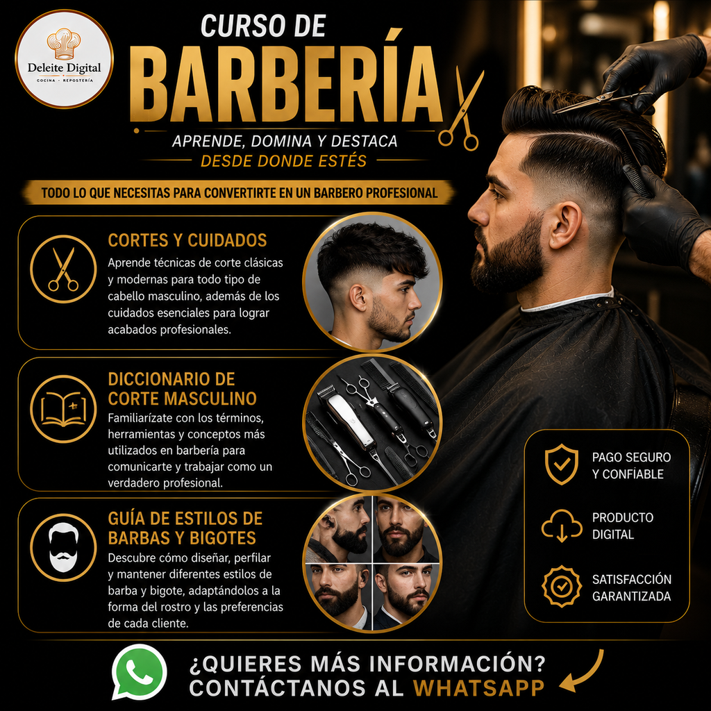 CURSO DE BARBERIA