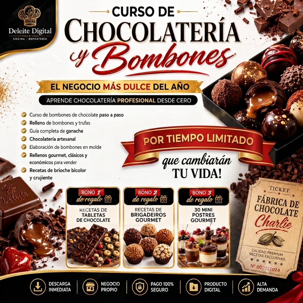 CURSO DE CHOCOLATERIA