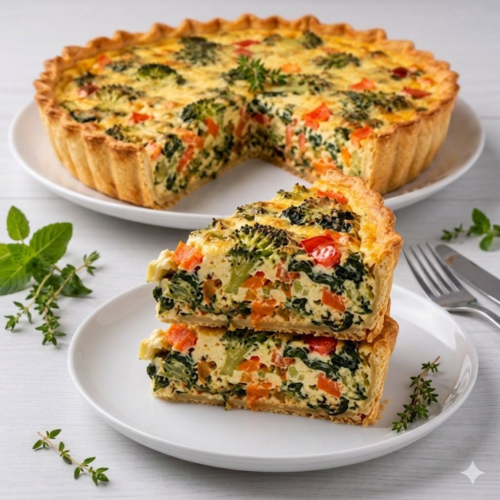 TARTA DE VEGETALES