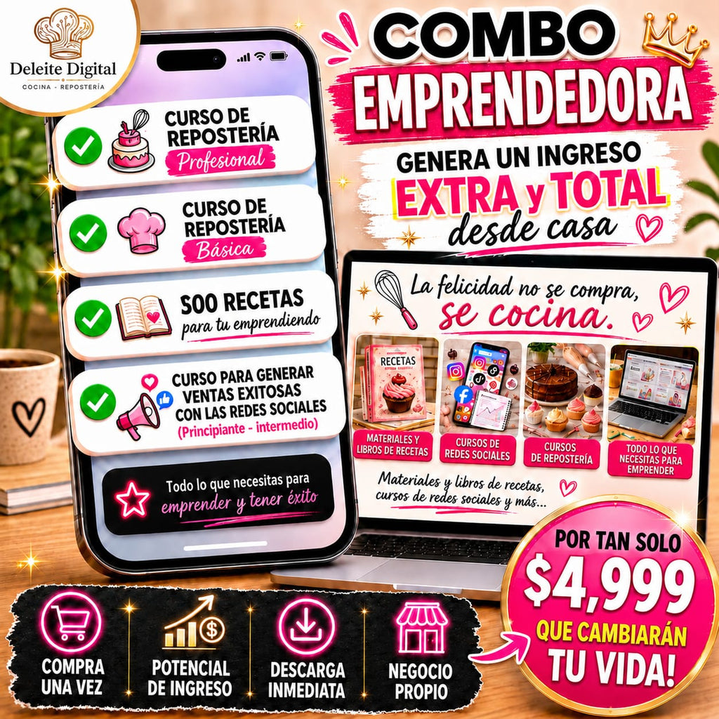 COMBO EMPRENDEDORA