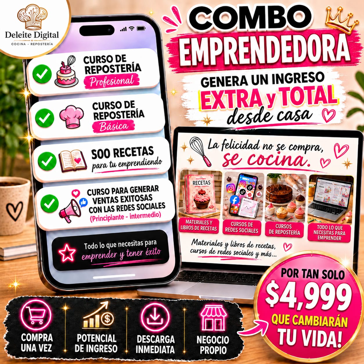 COMBO EMPRENDEDORA