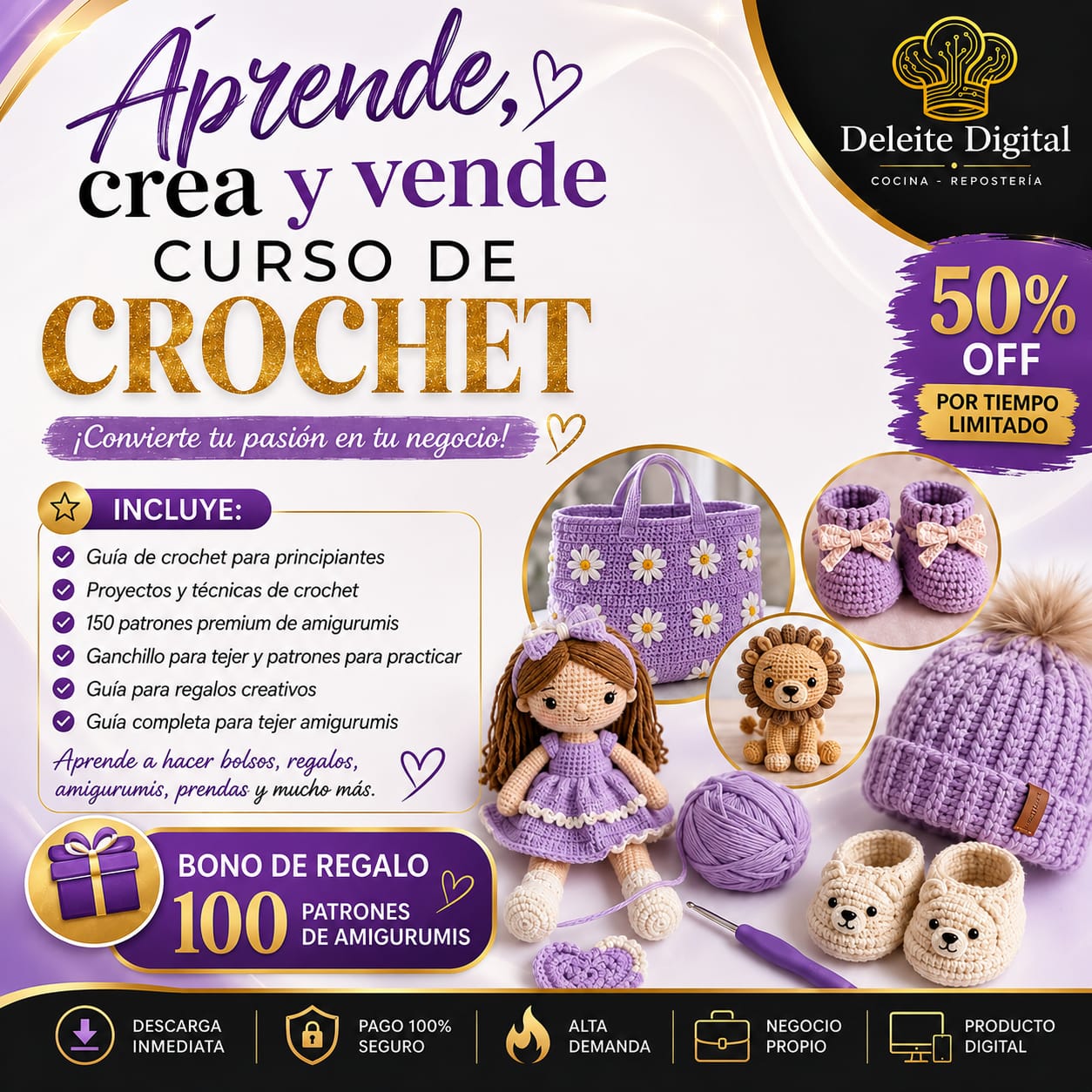 CURSO DE CROCHET