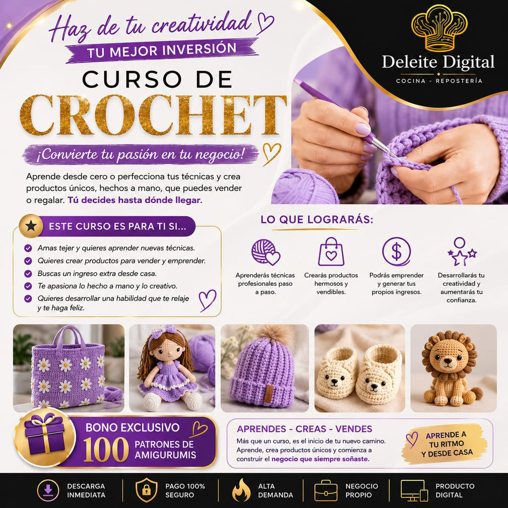 CURSO DE CROCHET