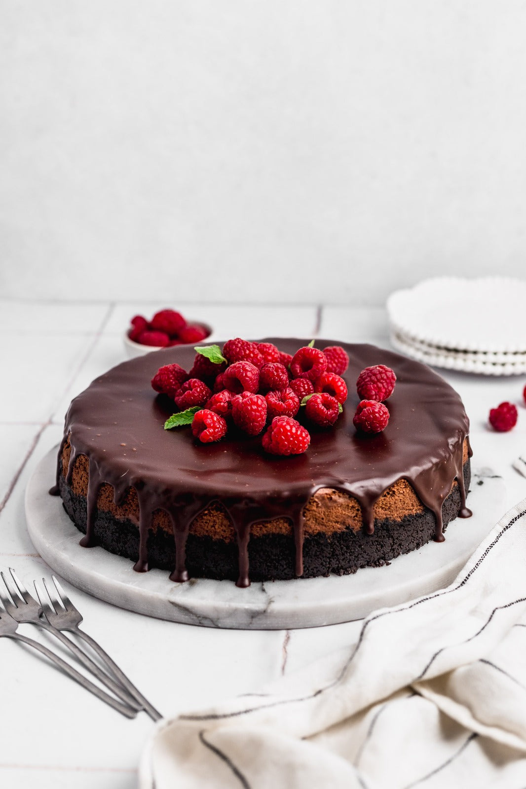 CHEESECAKE DE CHOCOLATE