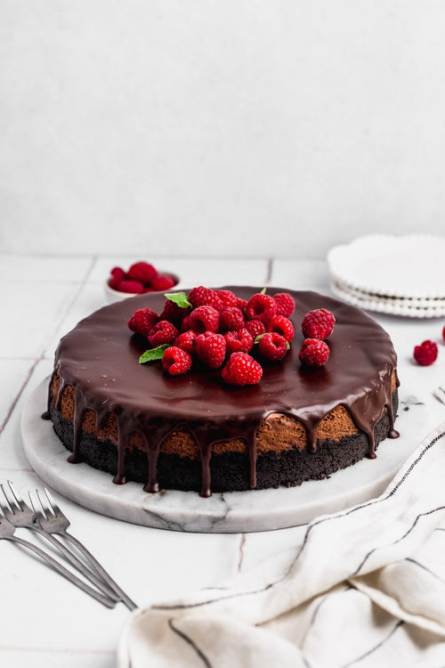 CHEESECAKE DE CHOCOLATE