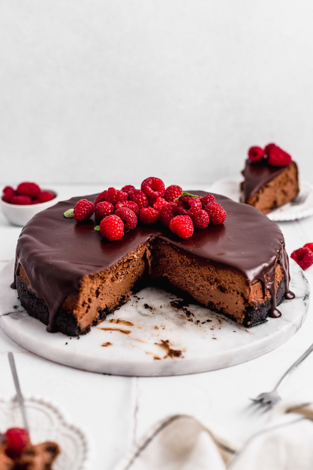 CHEESECAKE DE CHOCOLATE