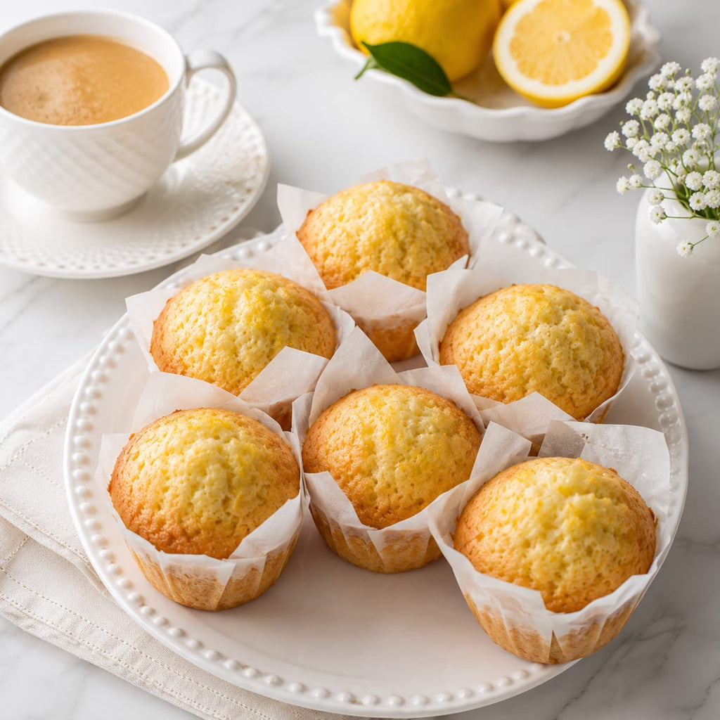 MUFFIN DE LIMÓN (saludable)