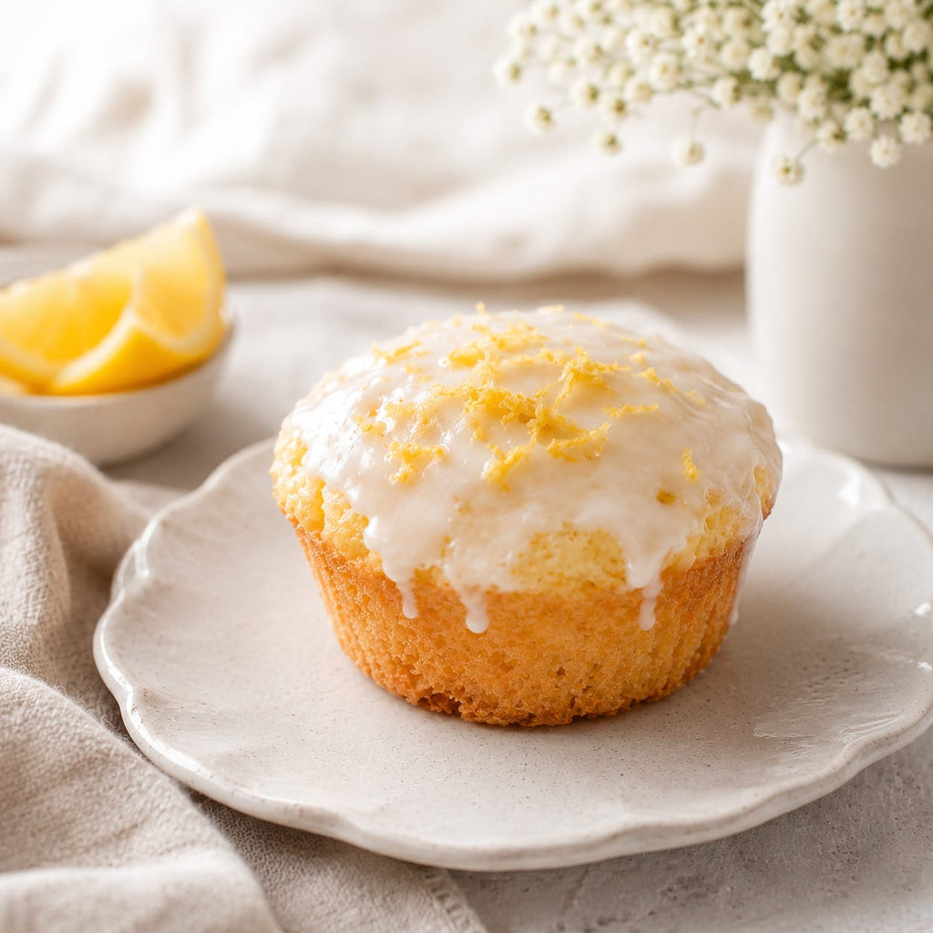 MUFFIN DE LIMÓN (saludable)