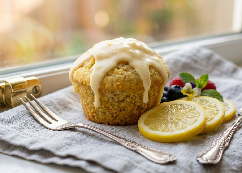 MUFFIN DE LIMÓN (saludable)