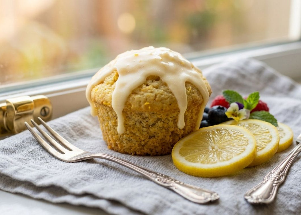 MUFFIN DE LIMÓN (saludable)