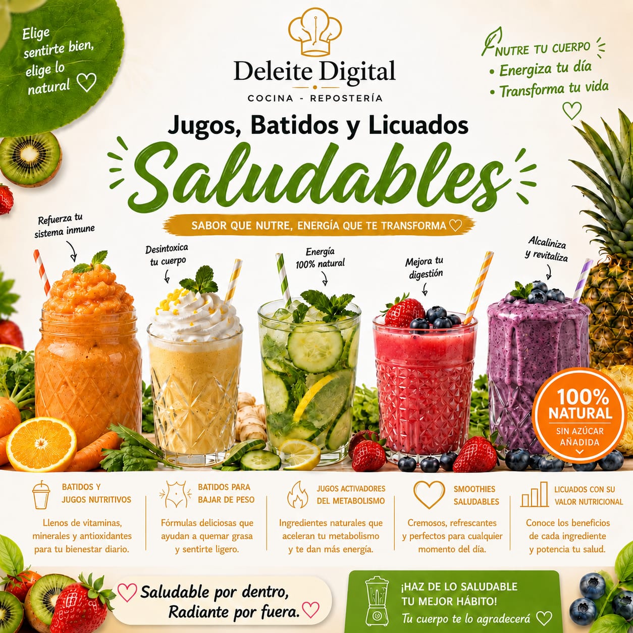 LICUADOS SALUDABLES
