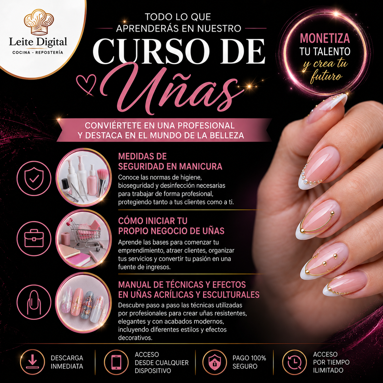 CURSOS DE UÑAS